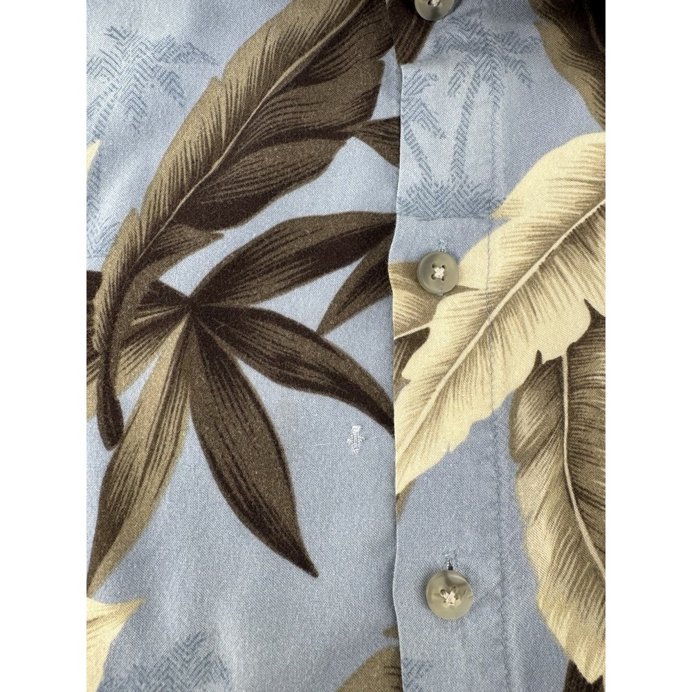Pierre Cardin Hawaiian Shirt Men's Size 2XL 100% Rayon Floral‎ Tropical Aloha - Picture 4 of 8